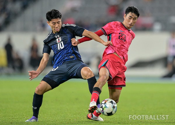 서민우(오른쪽, 남자 축구대표팀). 서형권 기자