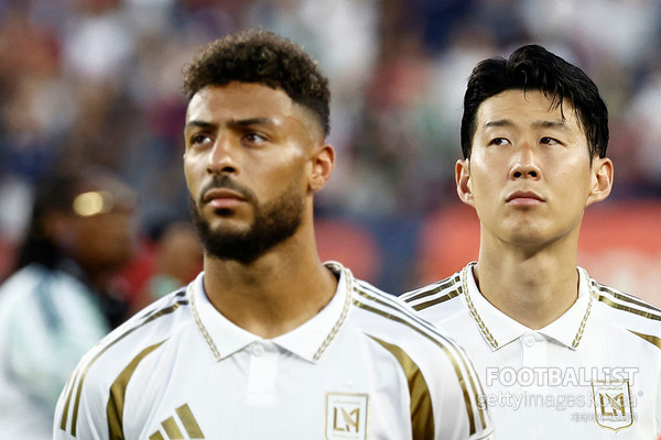 드니 부앙가와 손흥민(이상 LAFC). 게티이미지코리아