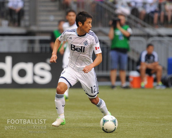 이영표(밴쿠버 화이트캡스). 게티이미지코리아