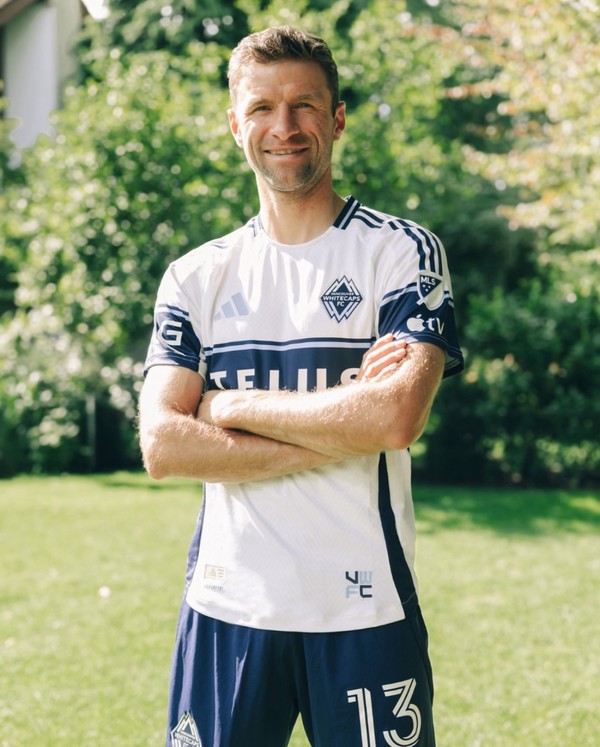 토마스 뮐러(밴쿠버화이트캡스). 벤쿠버 인스타그램 캡쳐