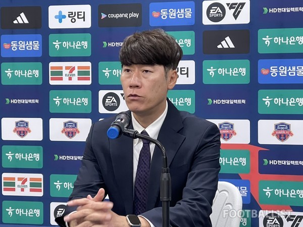 김은중 수원FC 감독. 김희준 기자