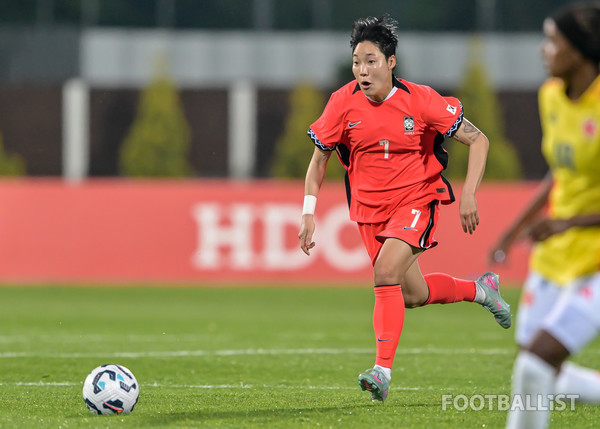 이금민(여자 축구대표팀). 서형권 기자