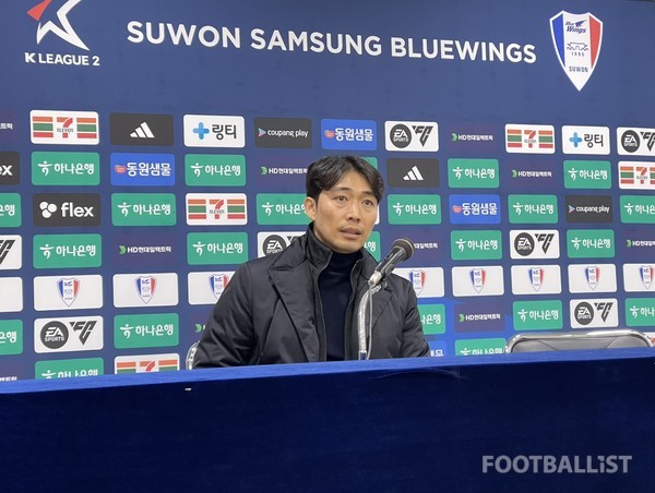 변성환 수원삼성 감독. 김희준 기자