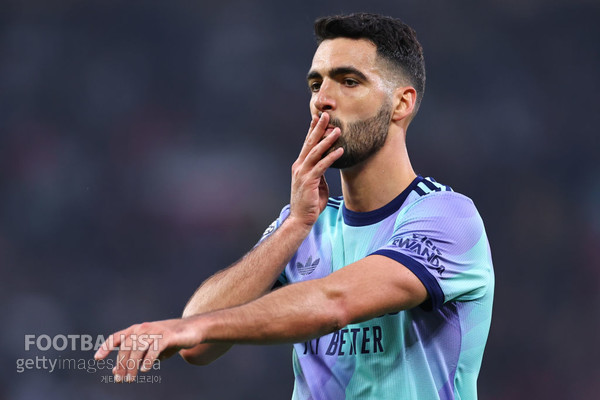 미켈 메리노(아스널). 게티이미지코리아