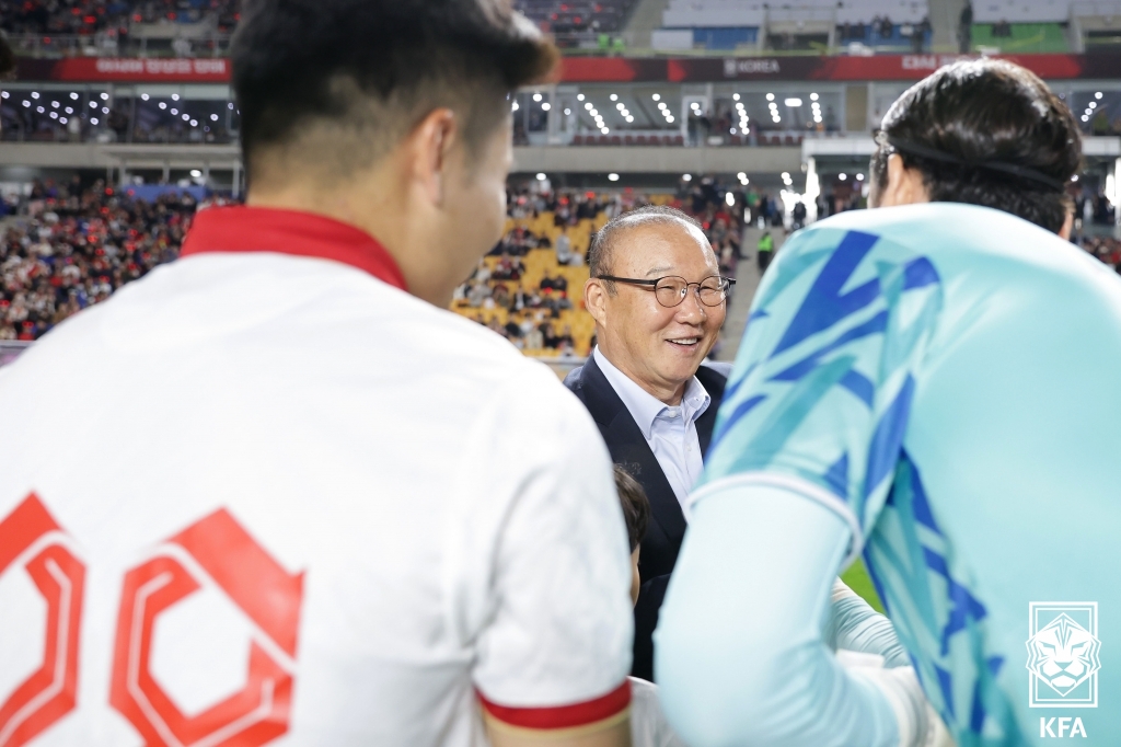 HLV Park Hang Seo bị LĐBĐ Hàn Quốc ép làm 'bia đỡ đạn' sau thất bại ở World Cup 2026 3 Cựu huấn luyện viên trưởng đội tuyển Việt Nam, ông Park Hang-seo. Ảnh do Liên đoàn bóng đá Hàn Quốc cung cấp.