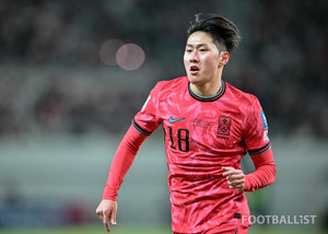 한국 대표팀 훈련 사진