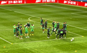 볼리비아 대표팀 훈련